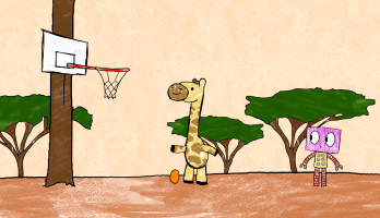 Rookie Robot Explores the World - Rookie and the Giraffe