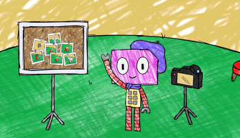 Rookie Robot Explores the World - Rookie and the Camera